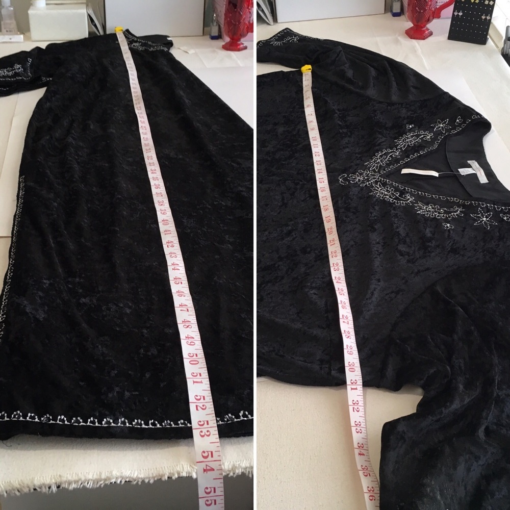 New cacique sexy sensual Velvet gown Plus Sz 26/28. H - Picture 3 of 8